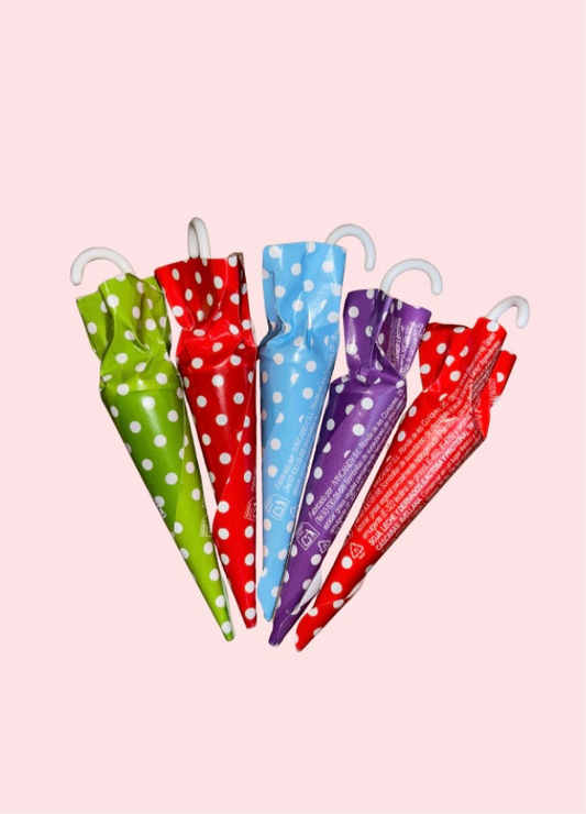 Parapluie en chocolat - lot de 5