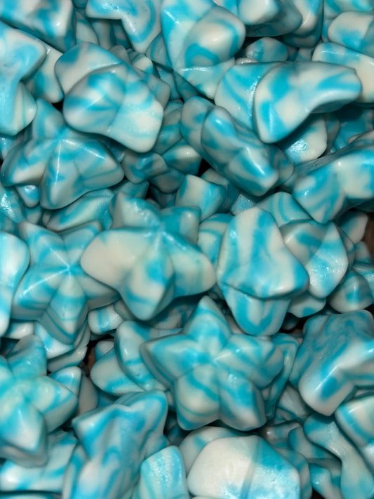 Étoiles twist framboise - 100g